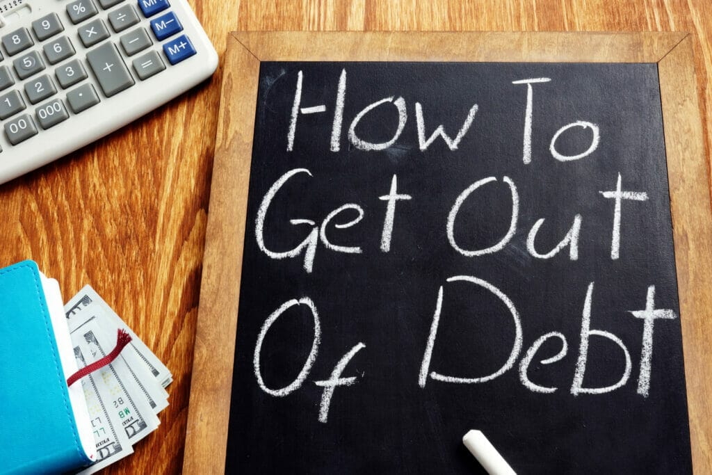 How to get out of debts, managing debt